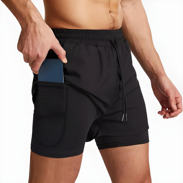 RITUAL 2 in 1 RUNNING SHORTS - V2