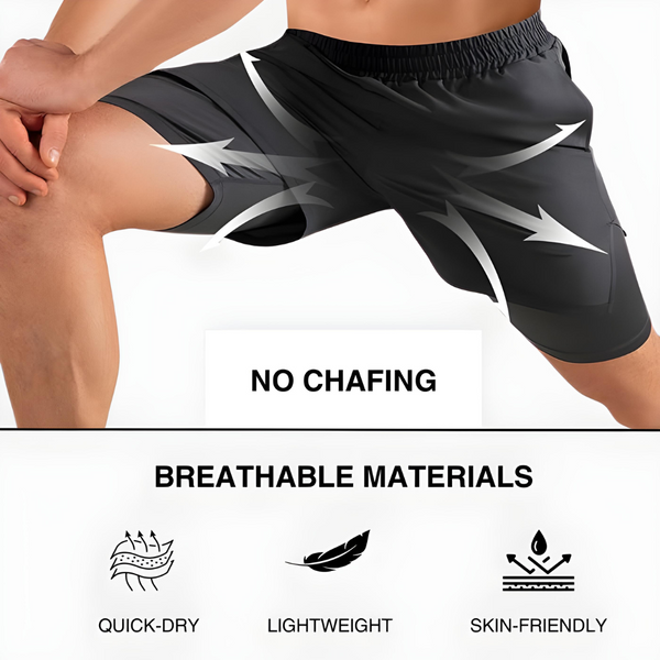 RITUAL 2 in 1 RUNNING SHORTS - V2