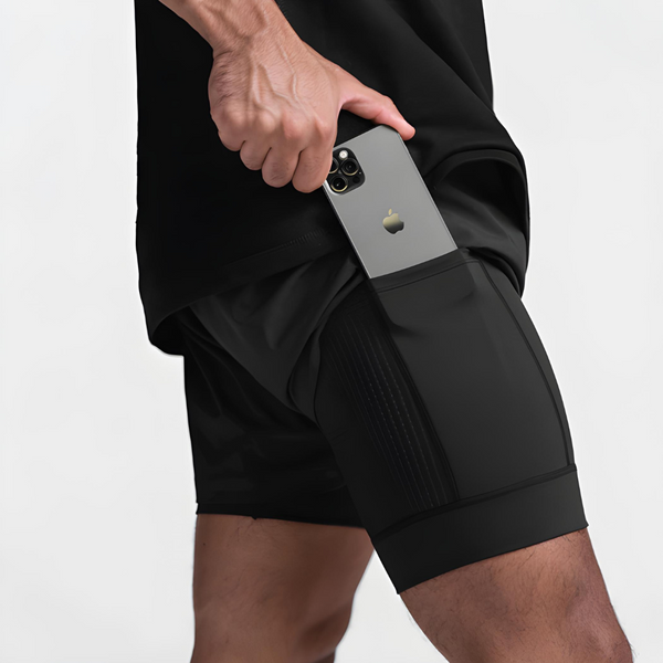 RITUAL 2 in 1 RUNNING SHORTS - V2