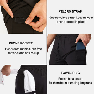 RITUAL 2 in 1 RUNNING SHORTS - V2